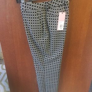 Black and white pants